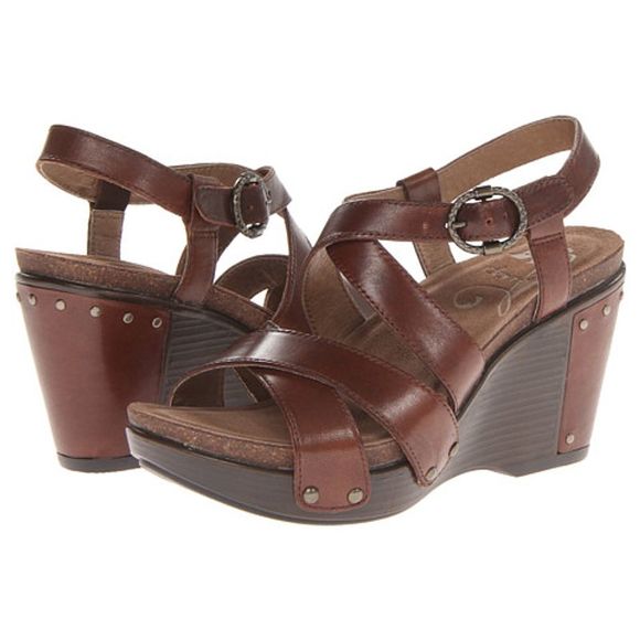 dansko frida wedge sandals